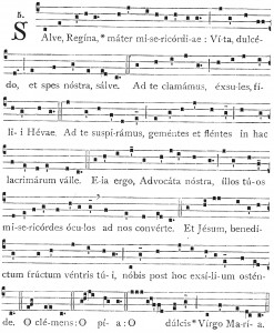 Salve Regina - Simple Tone